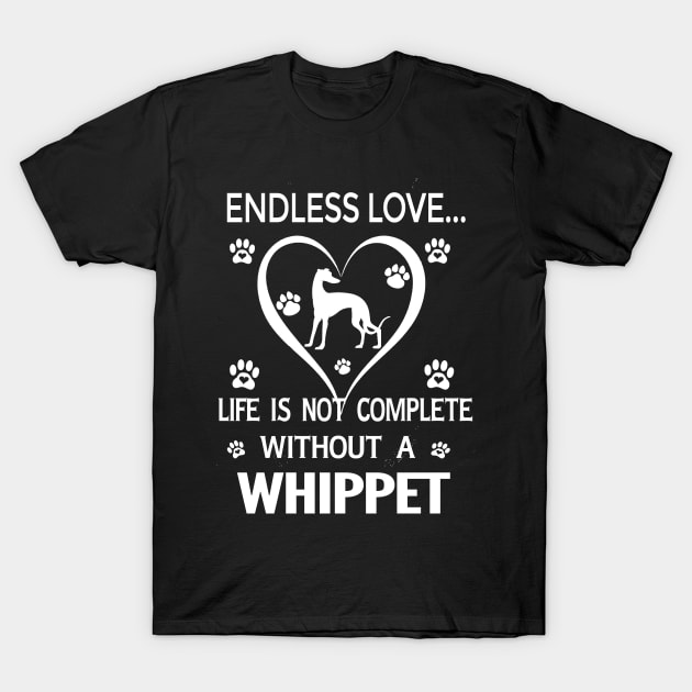 Whippet Lovers T-Shirt by bienvaem